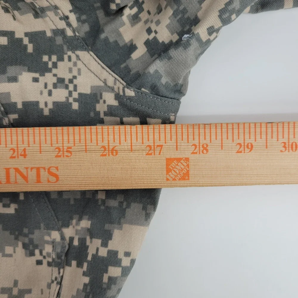 Carter Enterprises Coveralls Mechanics Mens 2XL Gray‎ Digital Camouflage Print